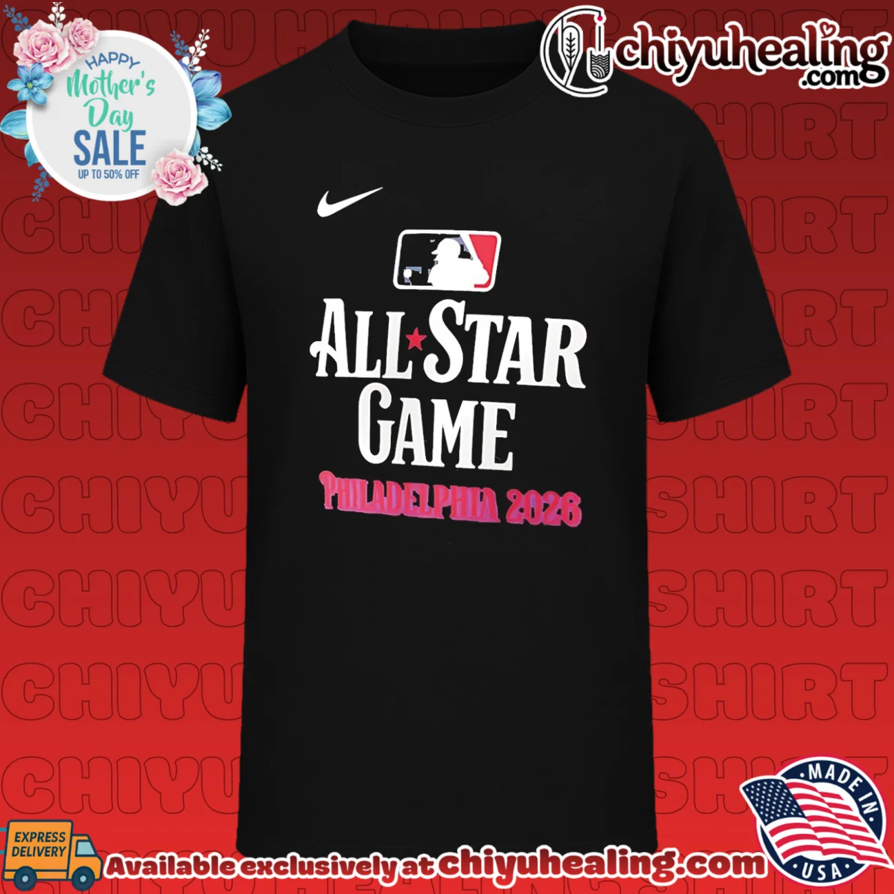 2026 MLB All Star Game Philadelphia Baseball shirt & hoodie