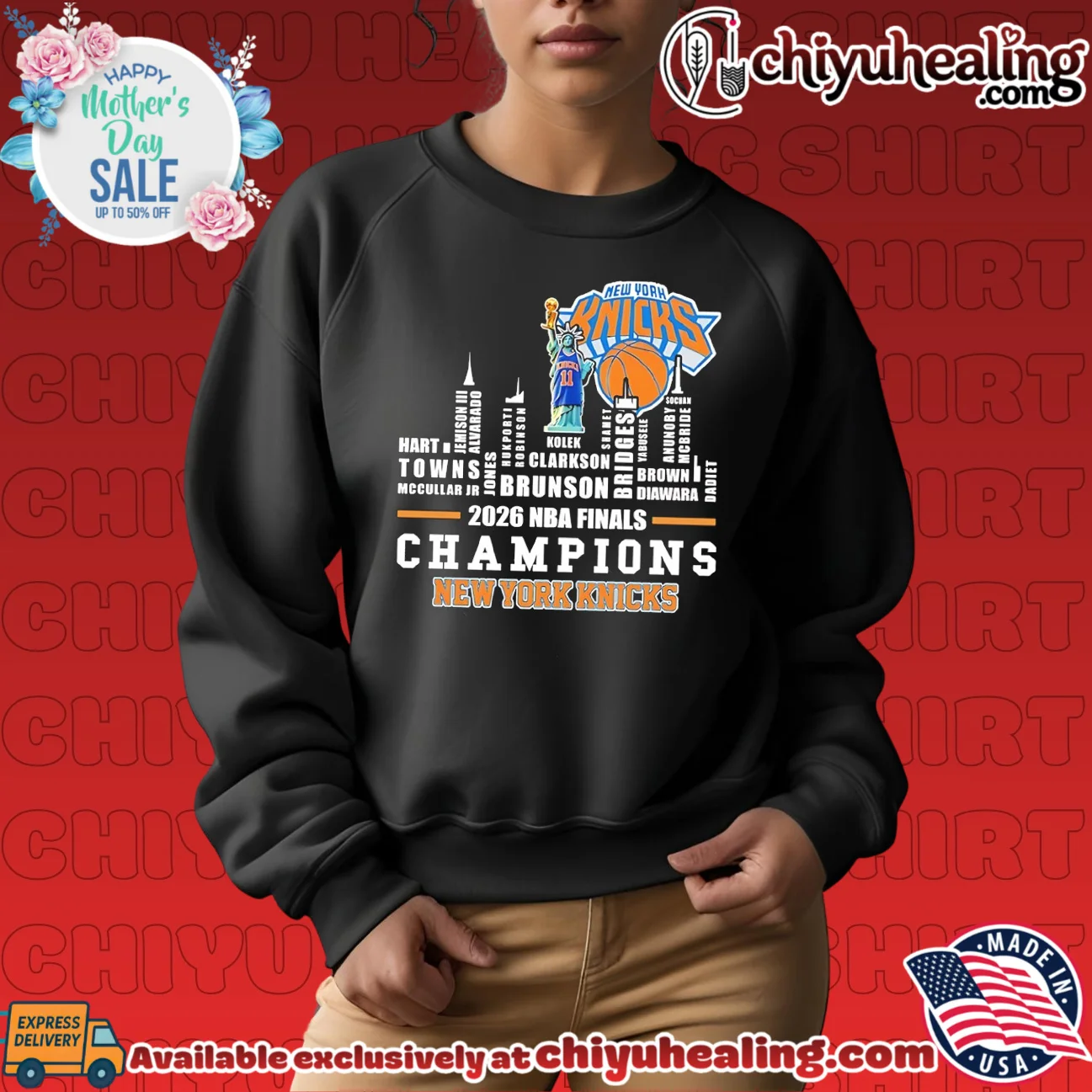 2026 NBA Finals Champions New York Knicks players name skyline statement shirt & hoodie - Everyday Fit 2026 NBA Finals Champions New York Knicks players name skyline