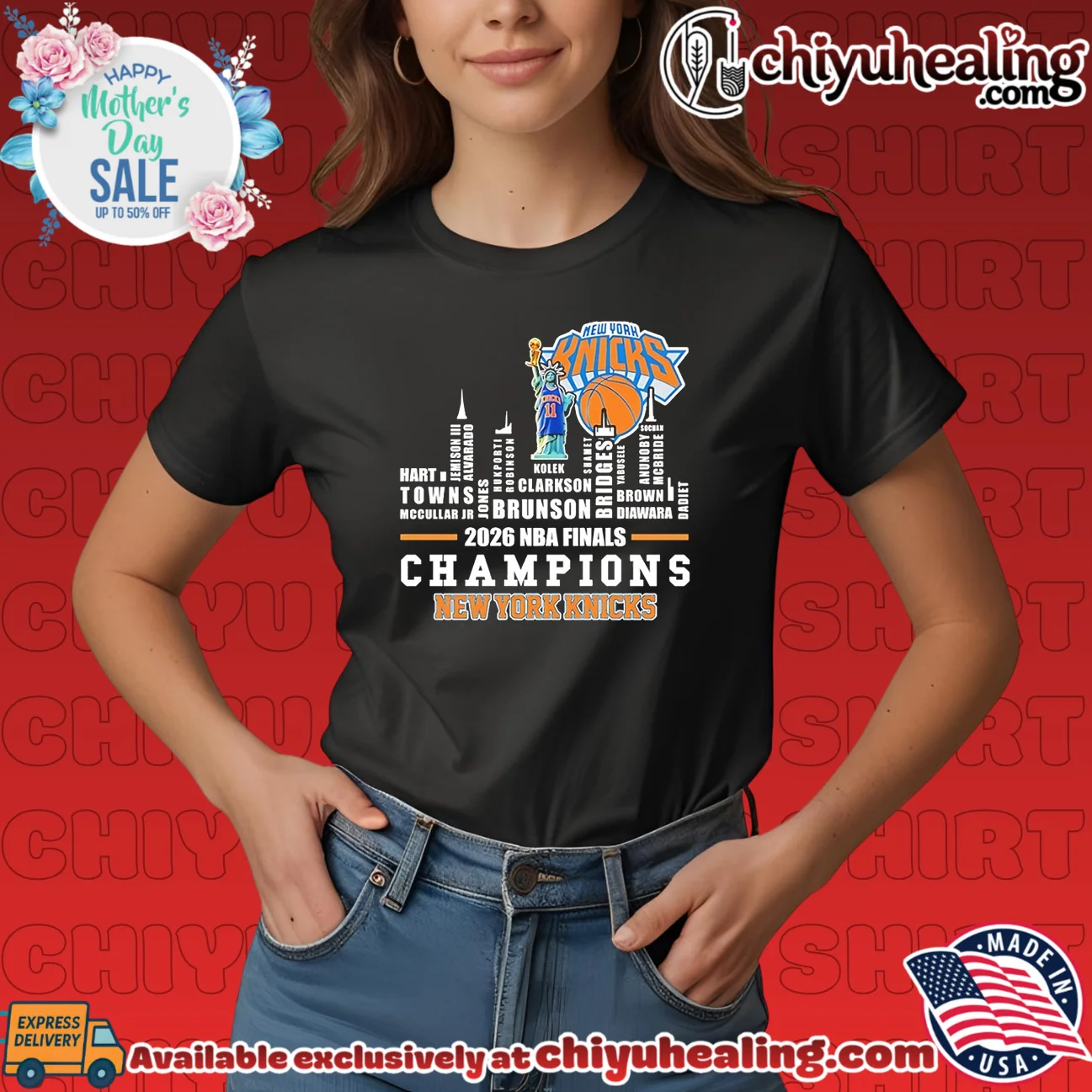 2026 NBA Finals Champions New York Knicks players name skyline statement shirt & hoodie - Everyday Fit 2026 NBA Finals Champions New York Knicks players name skyline
