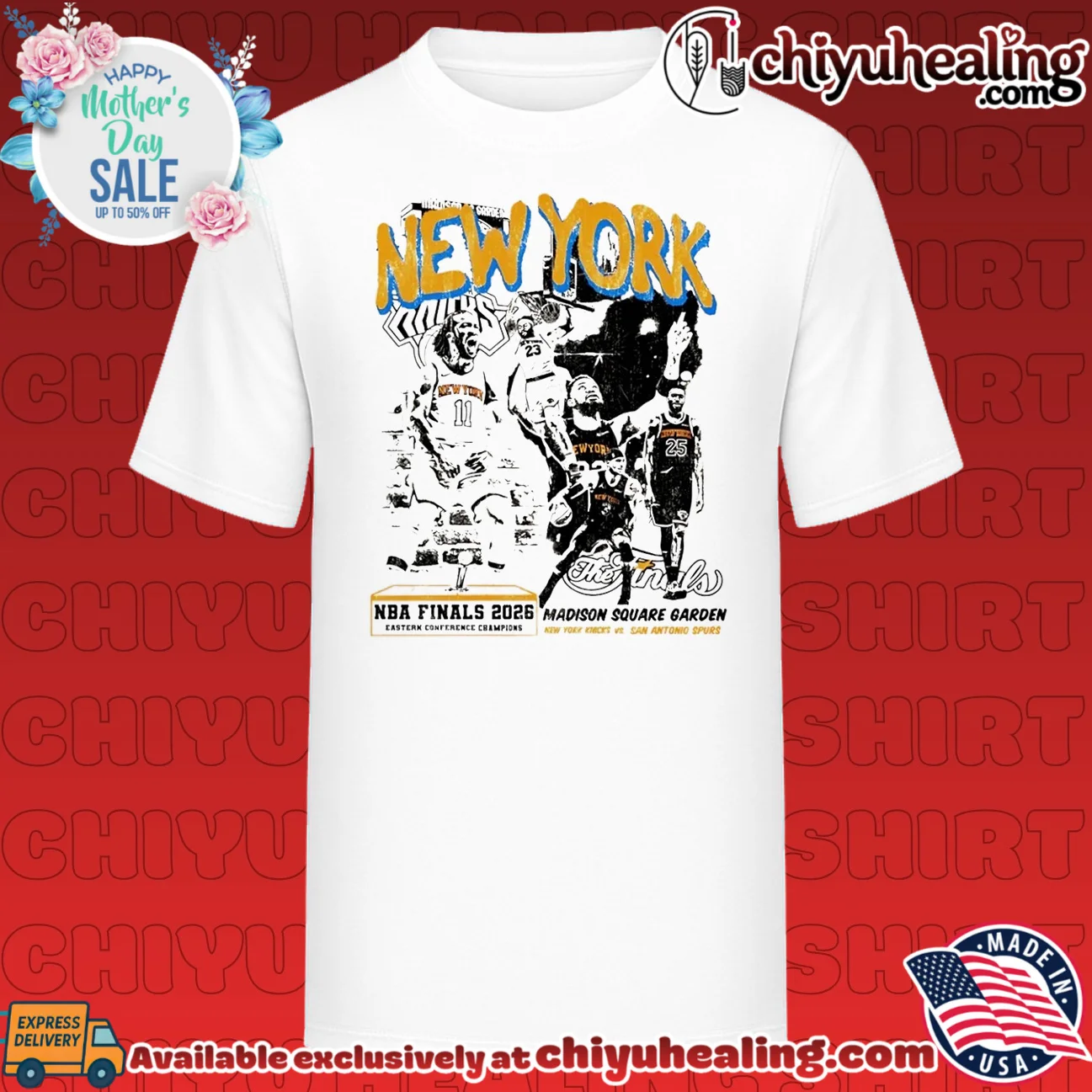 2026 NBA Finals New York Knicks vs San Antonio Spurs shirt & hoodie