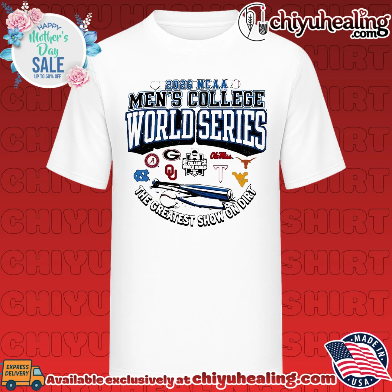 2026 NCAA Men's Baseball College World Series The Greatest Show On Dirt Eight at the plate