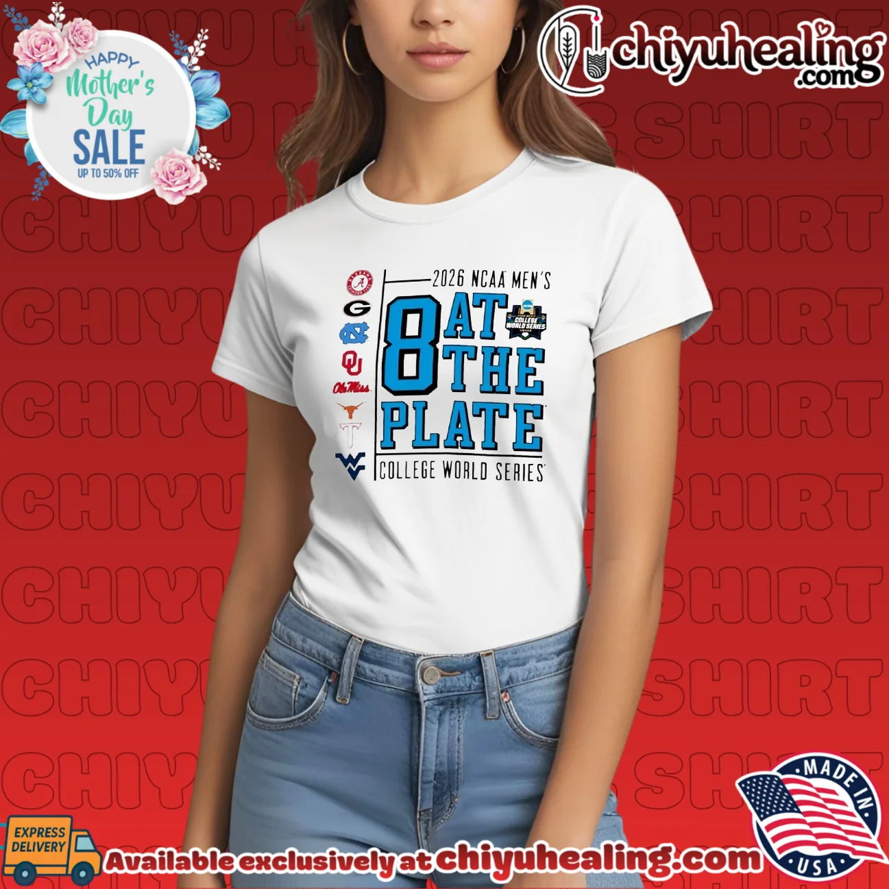 2026 NCAA Men's College World Series 8 at the plate epic shirt & hoodie | IP Merchandise 2026 NCAA Men's College World Series 8 at the plate