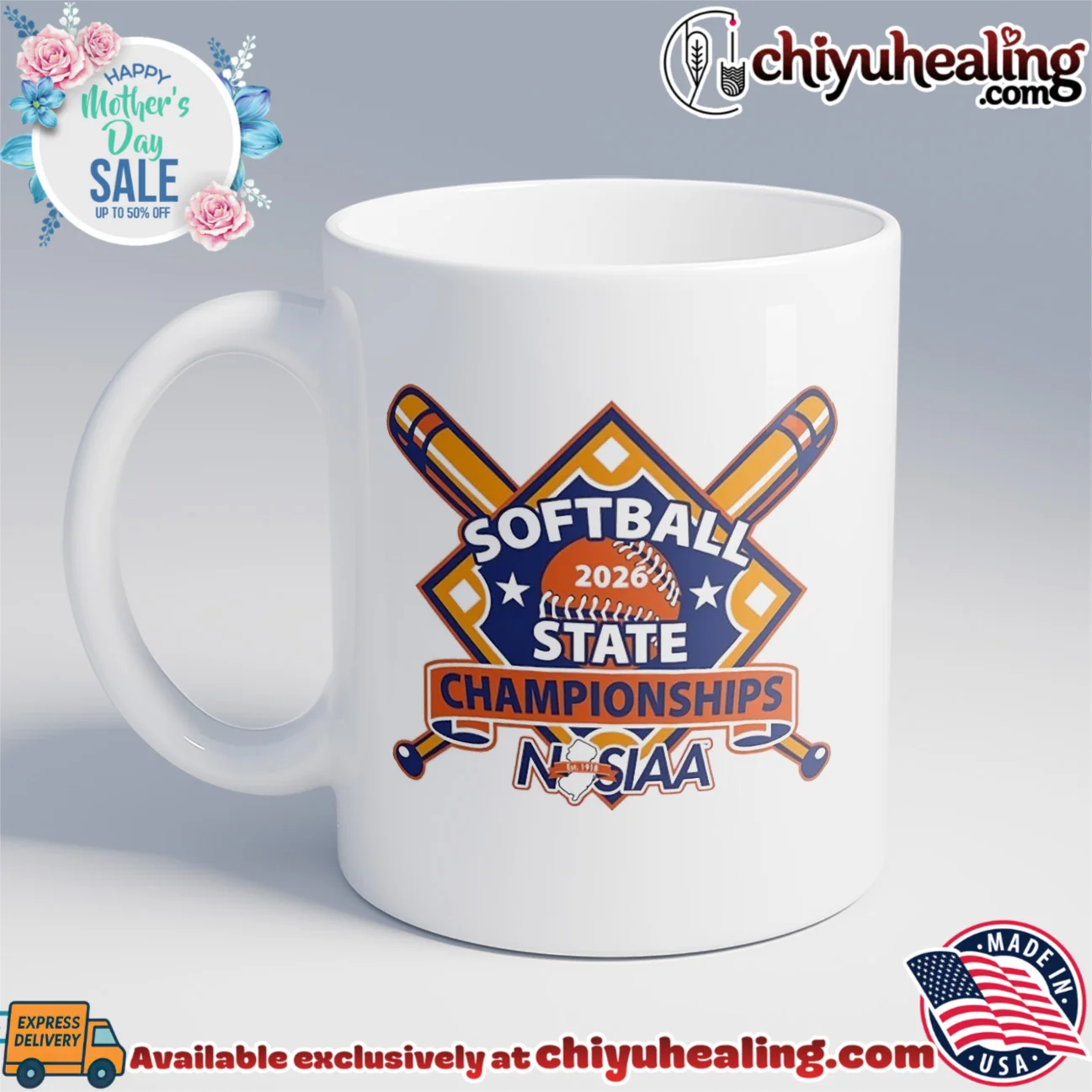 2026 NJSIAA Softball State Championship logo iconic shirt & hoodie | 2026 Edition Drop 2026 NJSIAA Softball State Championship logo
