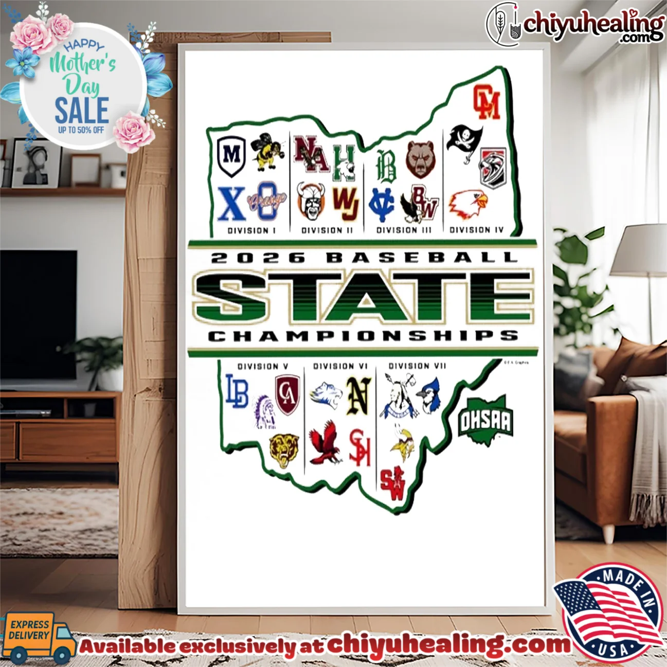 2026 OHSAA Baseball State Championships logo custom shirt & hoodie - Ultimate Gift Edition 2026 OHSAA Baseball State Championships logo