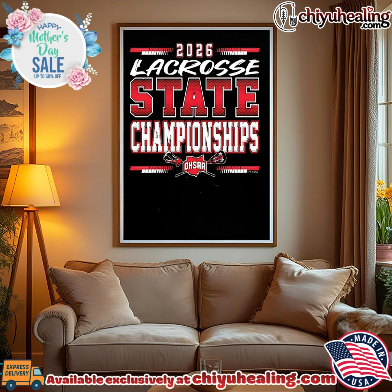 2026 OHSAA Lacrosse State Championships logo epic shirt & hoodie | Exclusive Fan Gear 2026 OHSAA Lacrosse State Championships logo