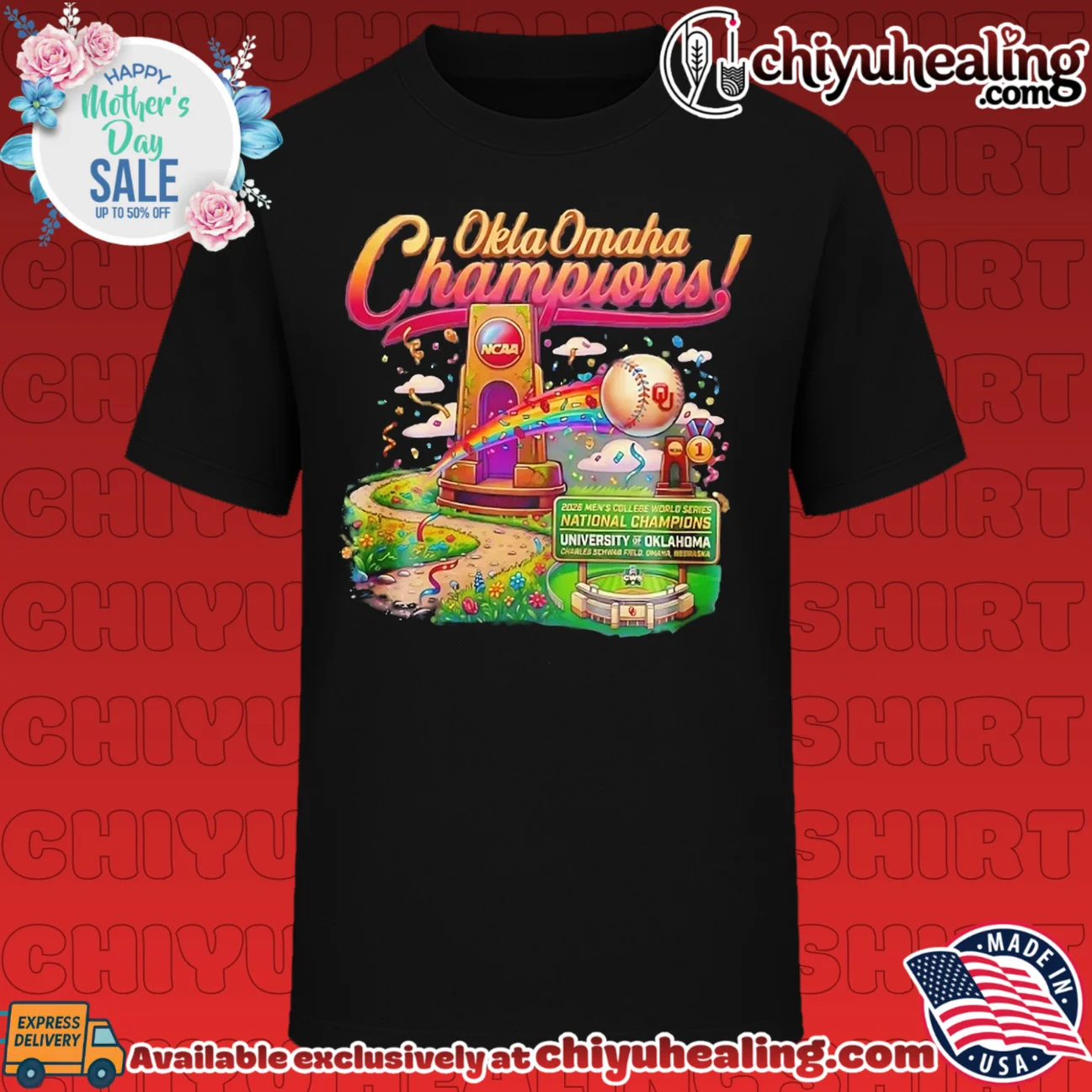 2026 Oklahoma Sooners Men's College World Series National Champions shirt & hoodie