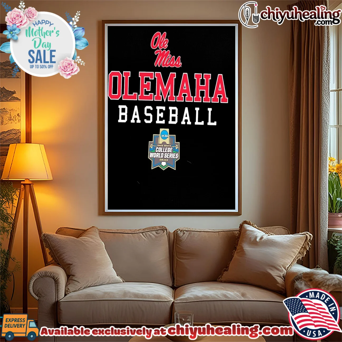 2026 Ole Miss Rebels Olemaha Baseball College World Series shirt bespoke shirt & hoodie | Aesthetic Apparel 2026 Ole Miss Rebels Olemaha Baseball College World Series shirt
