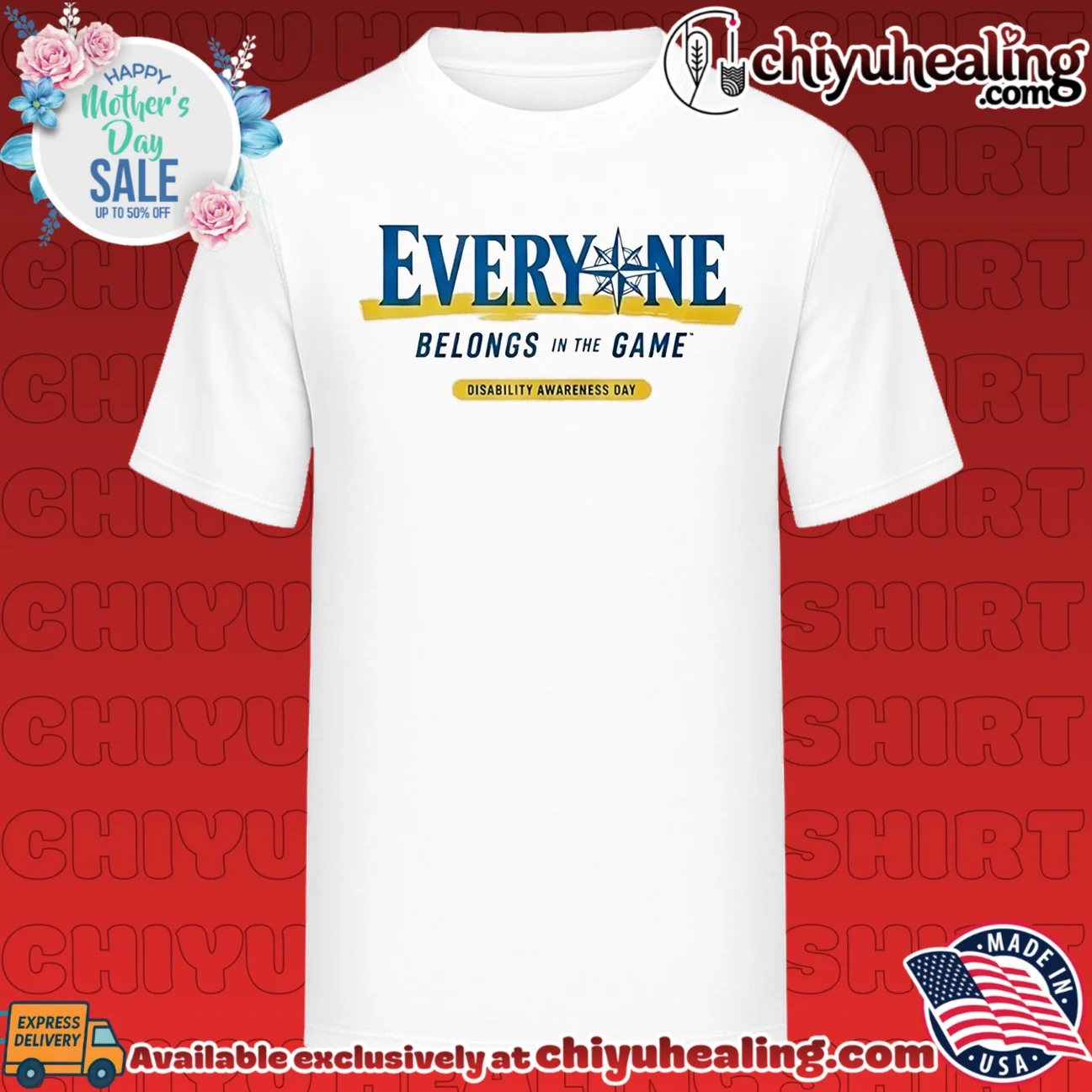 2026 Seattle Mariners Everyone Belongs in the Game Disability Awareness Day shirt & hoodie