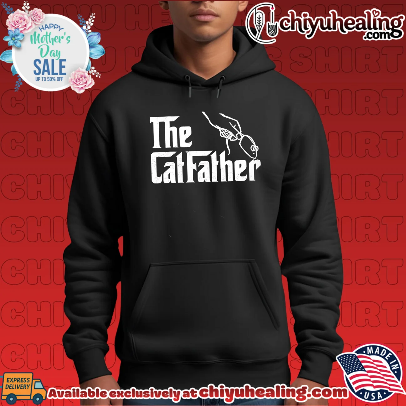 2026 The Catfather cat lover mafia parody shirt & hoodie 2026 The Catfather cat lover mafia parody shirt & hoodie