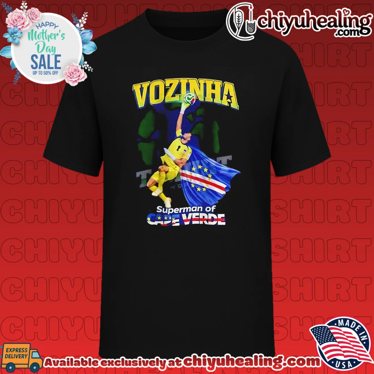 2026 Vozinha Superman of Cabo Verde shirt & hoodie