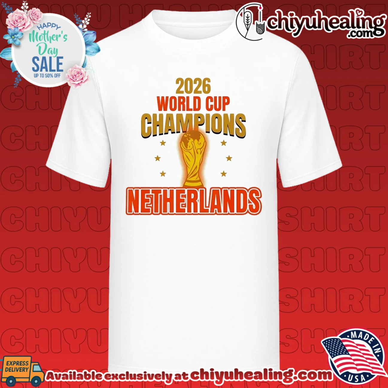 2026 World Cup Champions Netherlands Football Soccer shirt & hoodie