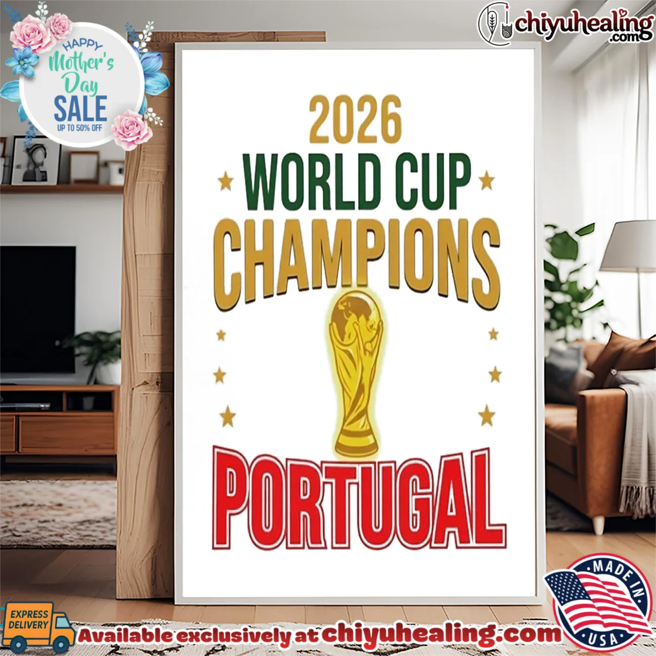 2026 World Cup Champions Portugal Football Soccer shirt & hoodie 2026 World Cup Champions Portugal Football Soccer shirt & hoodie