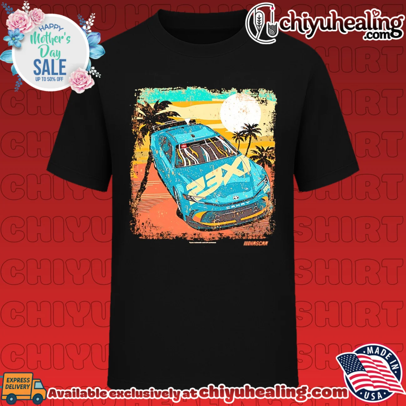 23XI Sunset Car Lifestyle vintage