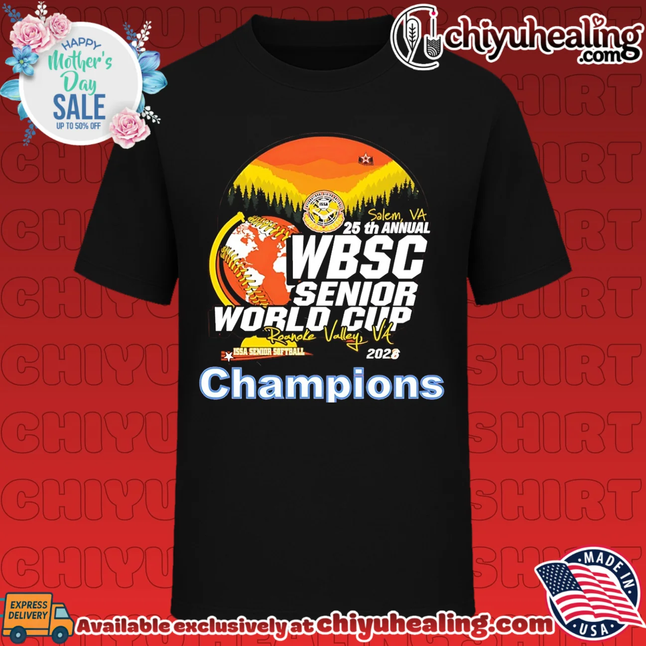 25th Annual WBSC Senior World Cup Champions Salem VA 2026
