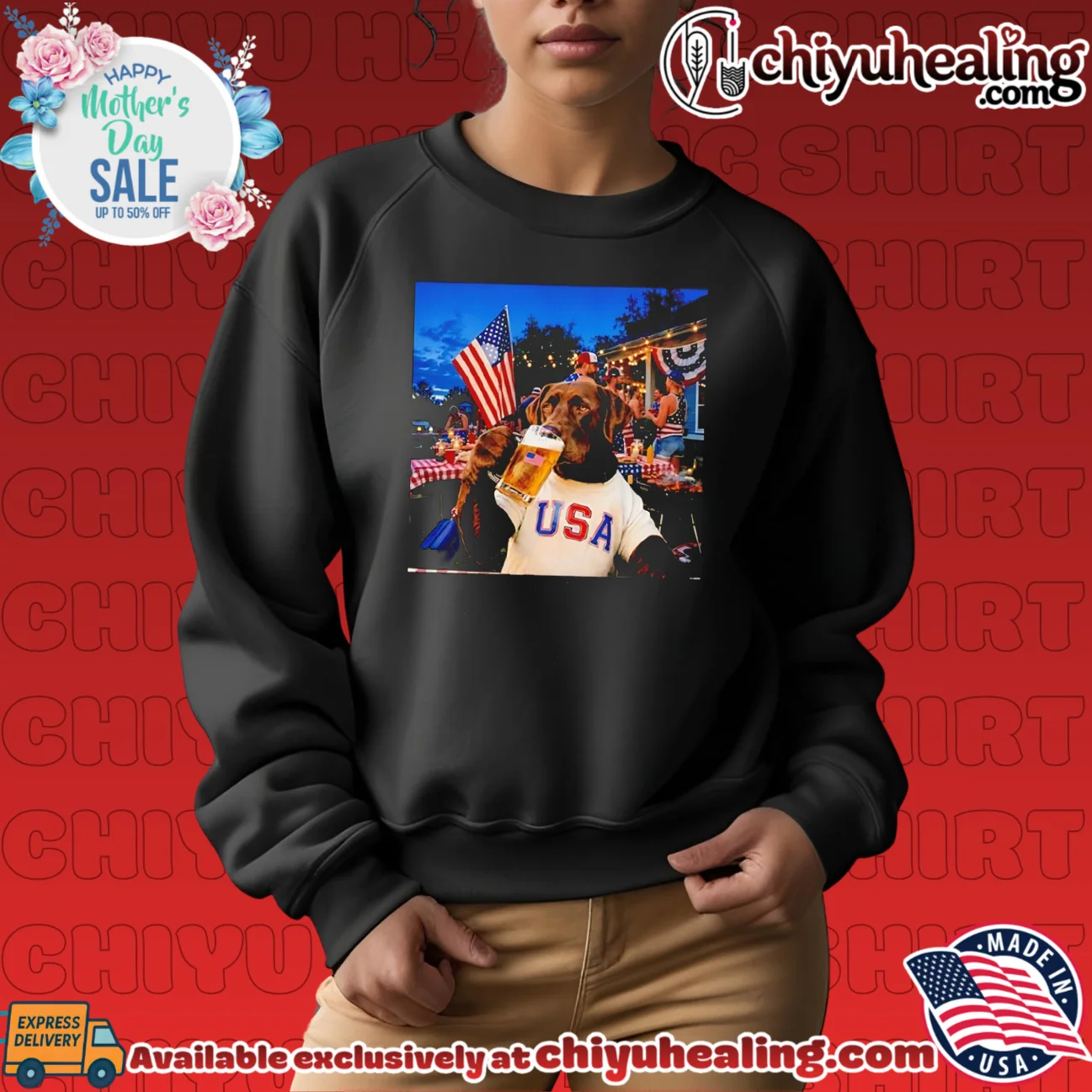 4th of July 250 USA Dog Drinking Beer shirt & hoodie 4th of July 250 USA Dog Drinking Beer shirt & hoodie