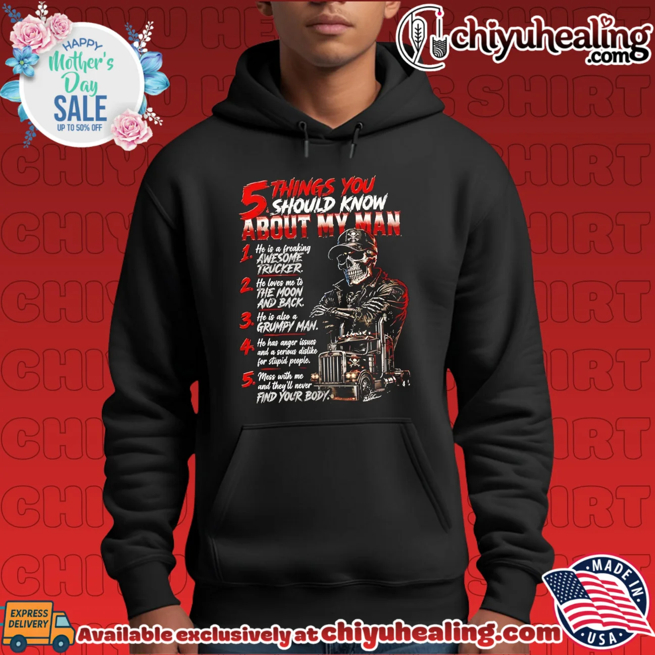 5 Things You Should Know About My Man Trucker shirt & hoodie 5 Things You Should Know About My Man Trucker shirt & hoodie