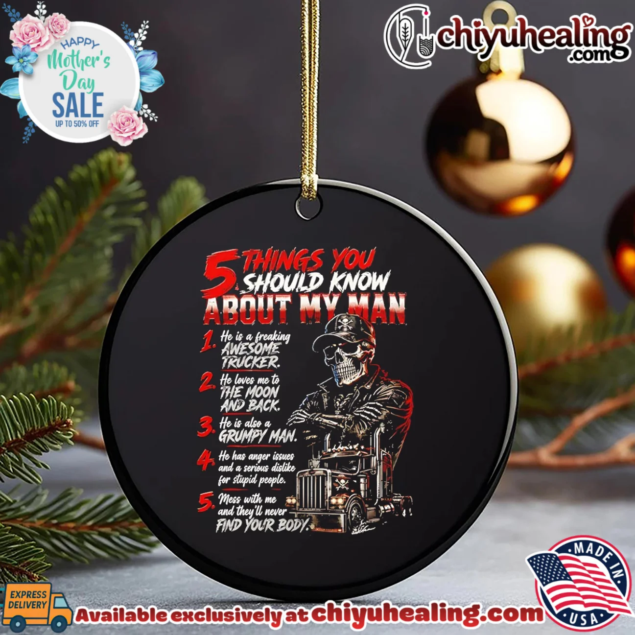 5 Things You Should Know About My Man Trucker shirt & hoodie 5 Things You Should Know About My Man Trucker