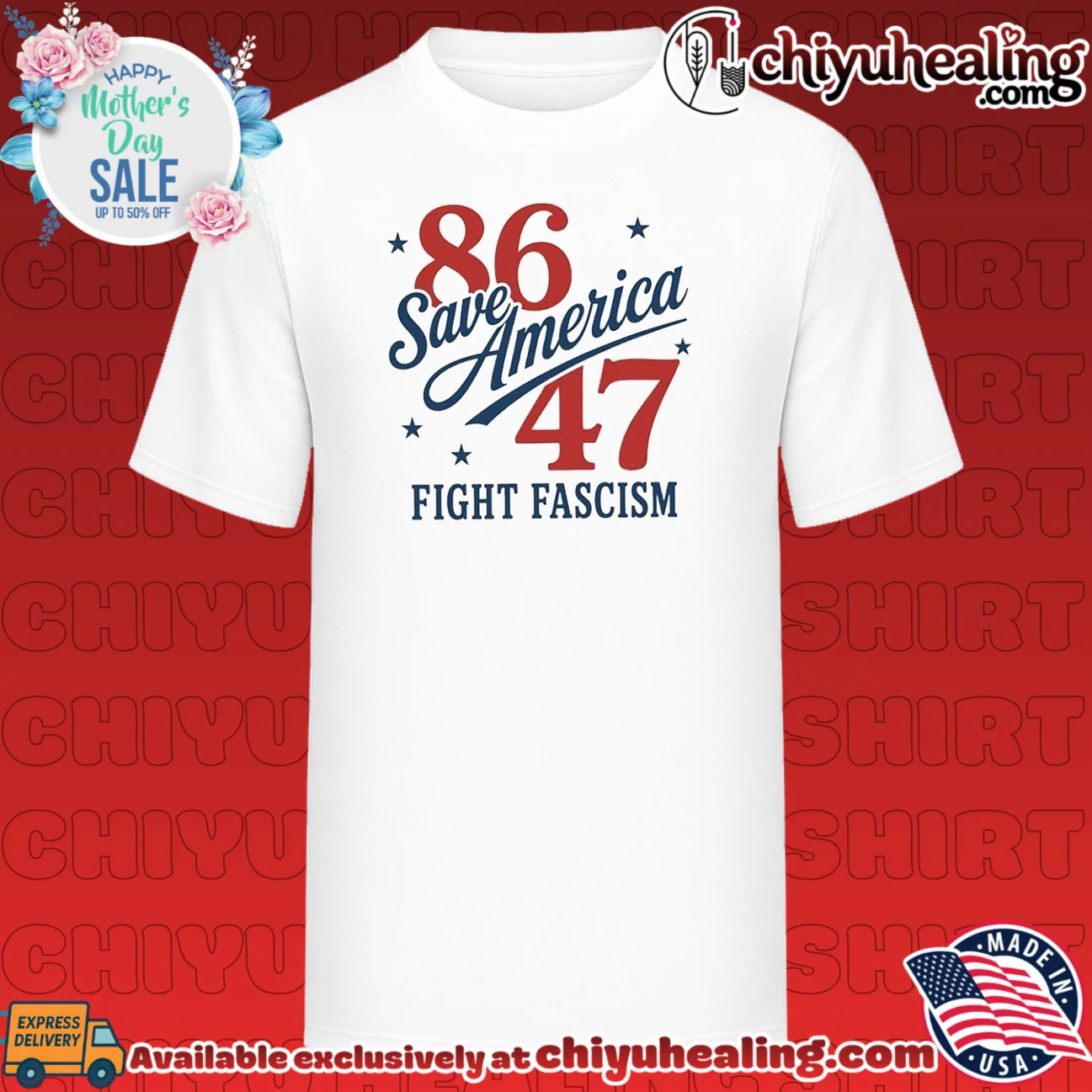 86 Save America 47 fight fascism