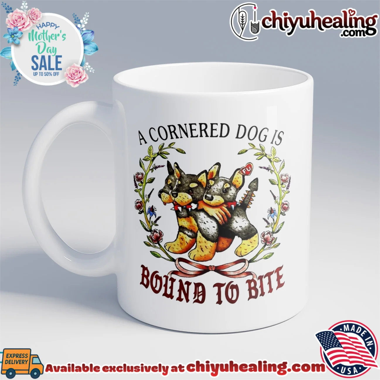 A Cornered Dog Is Bound to Bite Cerberus shirt & hoodie A Cornered Dog Is Bound to Bite Cerberus