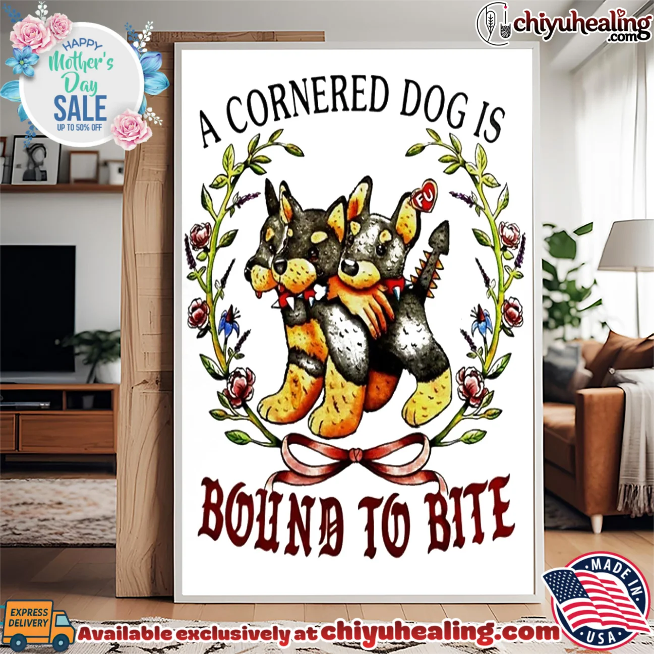 A Cornered Dog Is Bound to Bite Cerberus shirt & hoodie A Cornered Dog Is Bound to Bite Cerberus