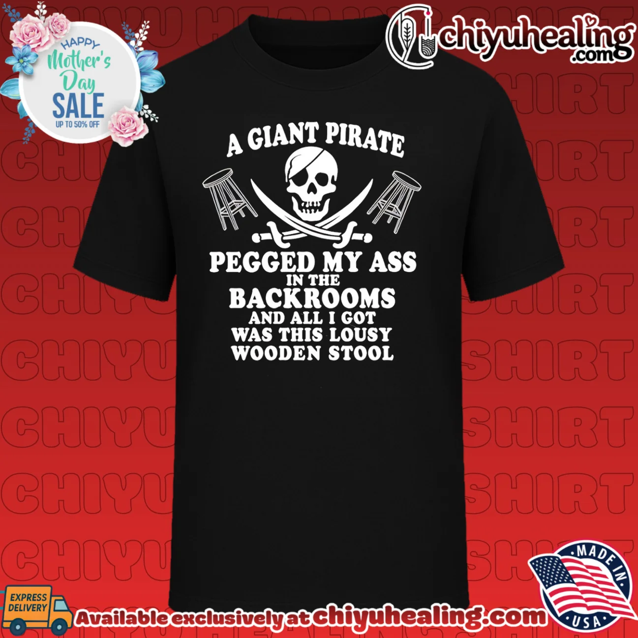 A Giant Pirate Pegged My Ass in the Backrooms shirt & hoodie