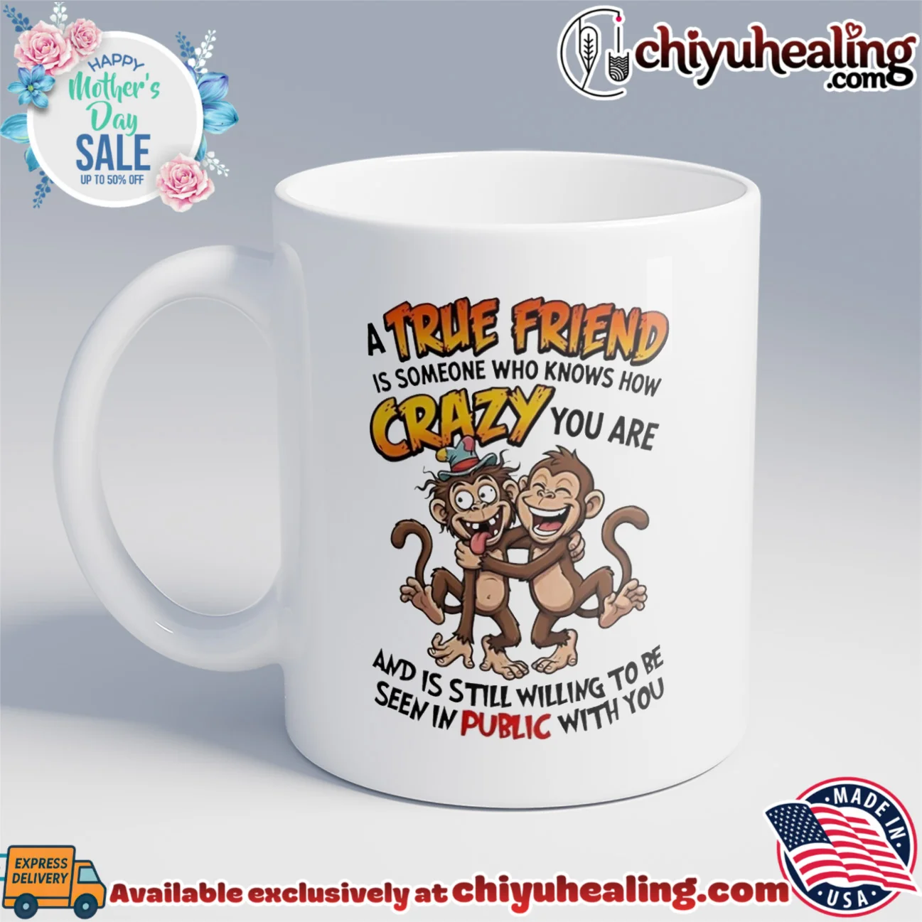 A true friend is someone who knows how crazy you are cartoon monkeys shirt retro shirt & hoodie | Iconic Look A true friend is someone who knows how crazy you are cartoon monkeys shirt