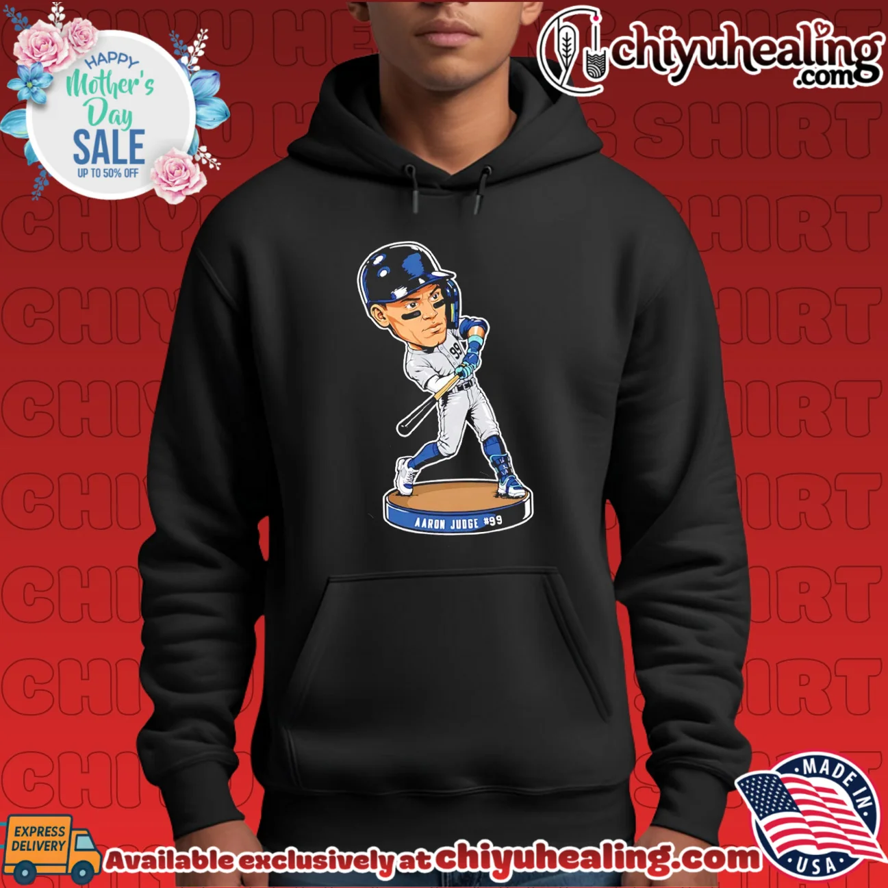Aaron Judge New York Yankees Bobblehead signature shirt & hoodie - Ultimate Tribute Merch Aaron Judge New York Yankees Bobblehead signature shirt & hoodie - Ultimate Tribute Merch
