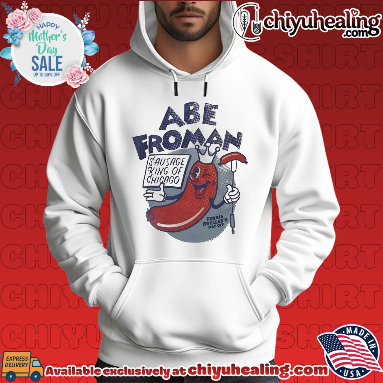 Abe Froman sausage king of Chicago vintage shirt & hoodie Abe Froman sausage king of Chicago vintage shirt & hoodie