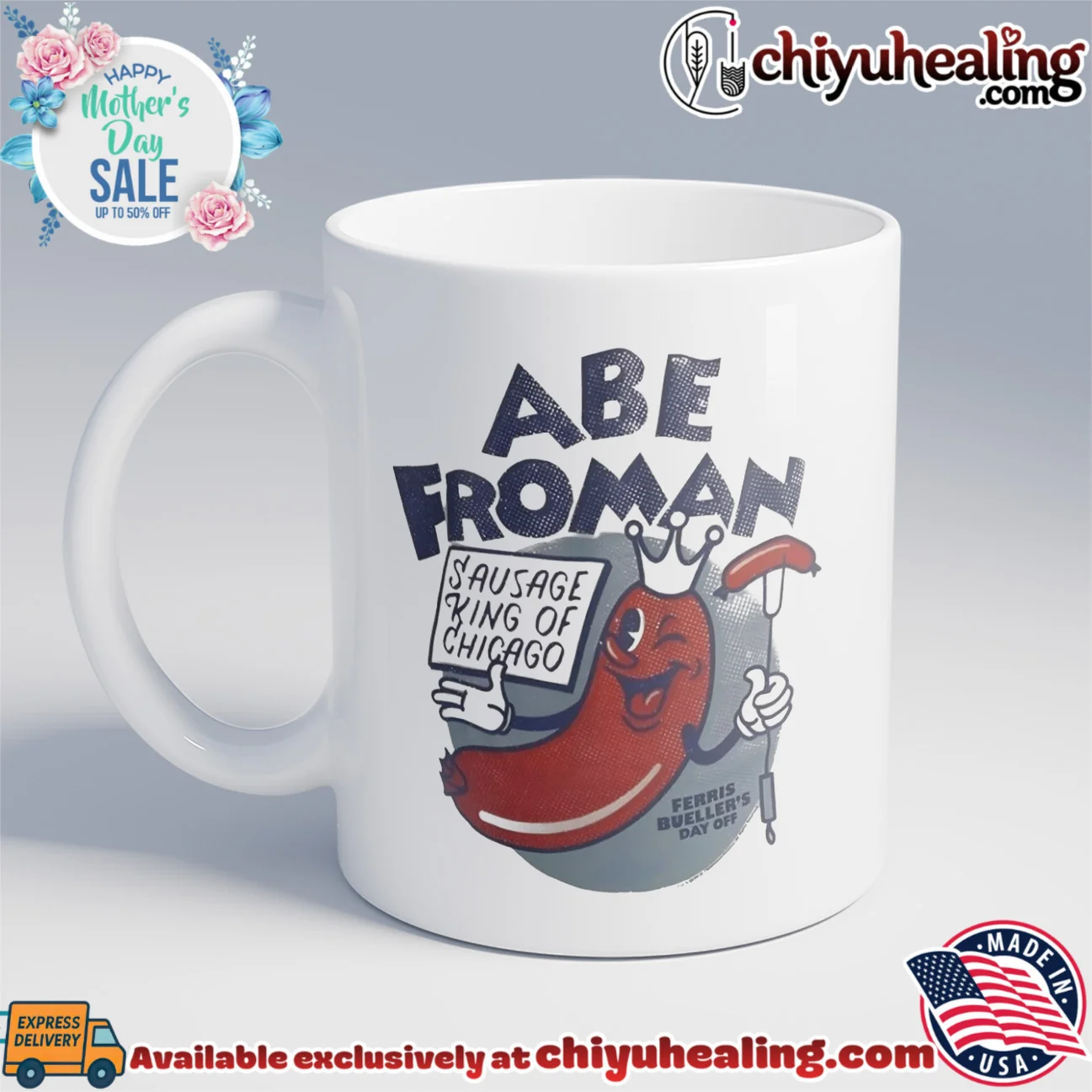 Abe Froman sausage king of Chicago vintage shirt & hoodie Abe Froman sausage king of Chicago vintage