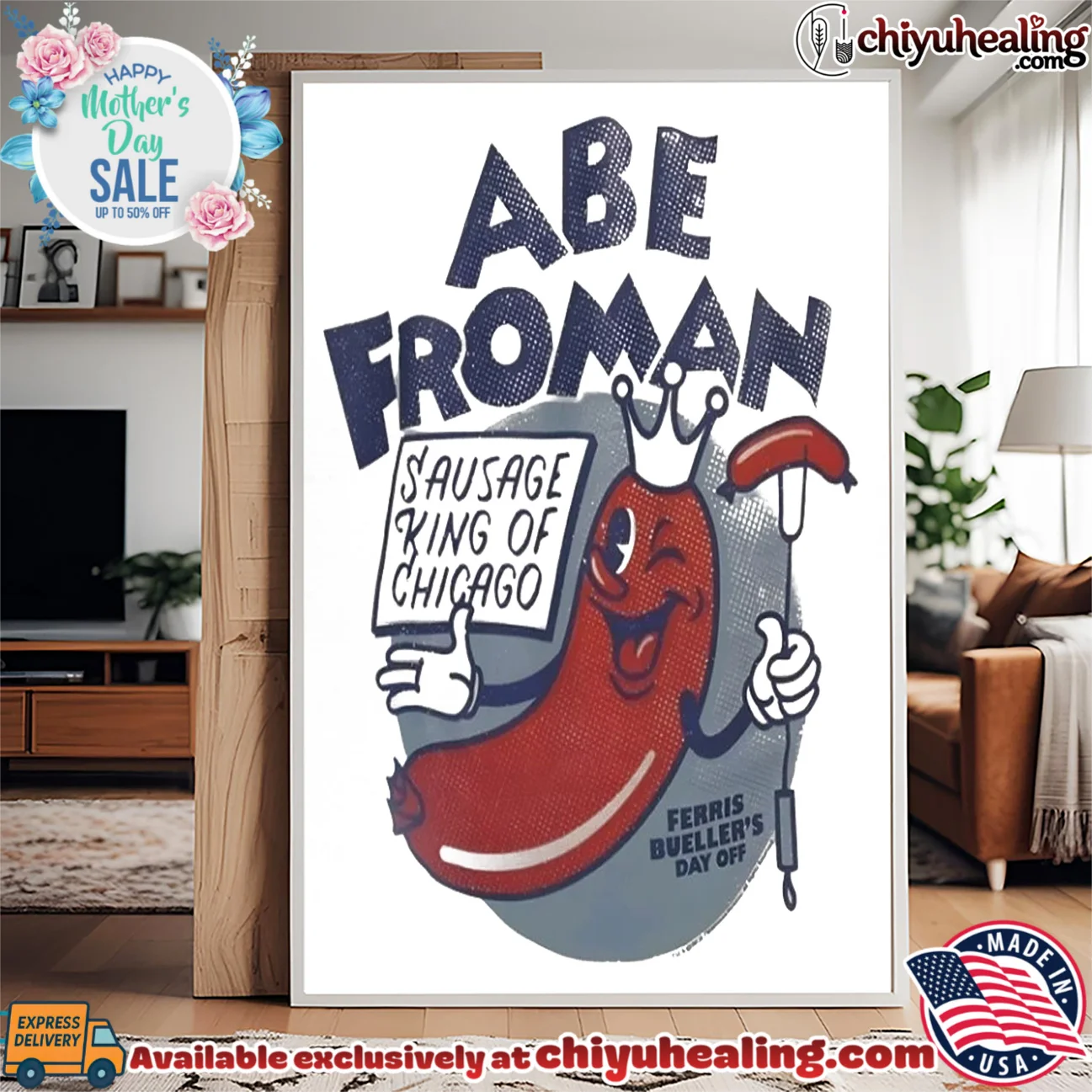 Abe Froman sausage king of Chicago vintage shirt & hoodie Abe Froman sausage king of Chicago vintage