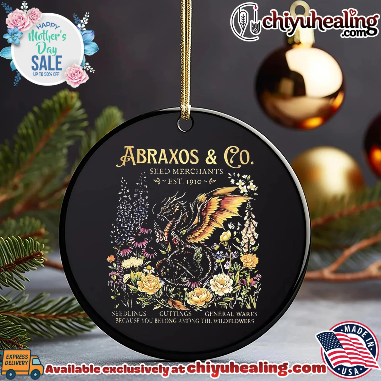 Abraxos Wyvern Seed Merchants Est 1910 Because You Belong Among the Wildflowers shirt & hoodie Abraxos Wyvern Seed Merchants Est 1910 Because You Belong Among the Wildflowers shirt & hoodie