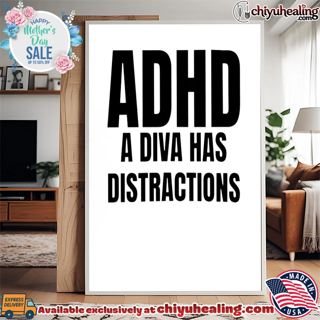ADHD - A Diva Has Distractions neurodivergent shirt & hoodie ADHD - A Diva Has Distractions neurodivergent shirt & hoodie