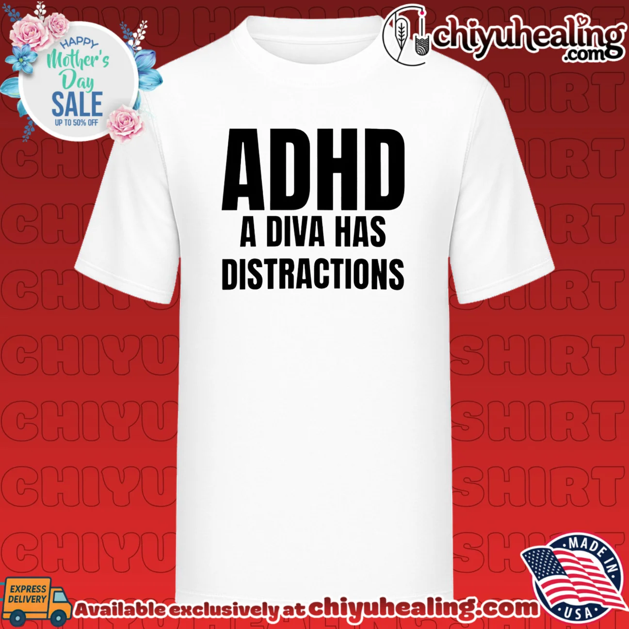 ADHD - A Diva Has Distractions neurodivergent shirt & hoodie ADHD - A Diva Has Distractions neurodivergent shirt & hoodie