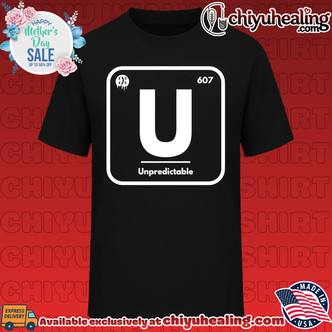Adon Allen unpredictable element shirt & hoodie
