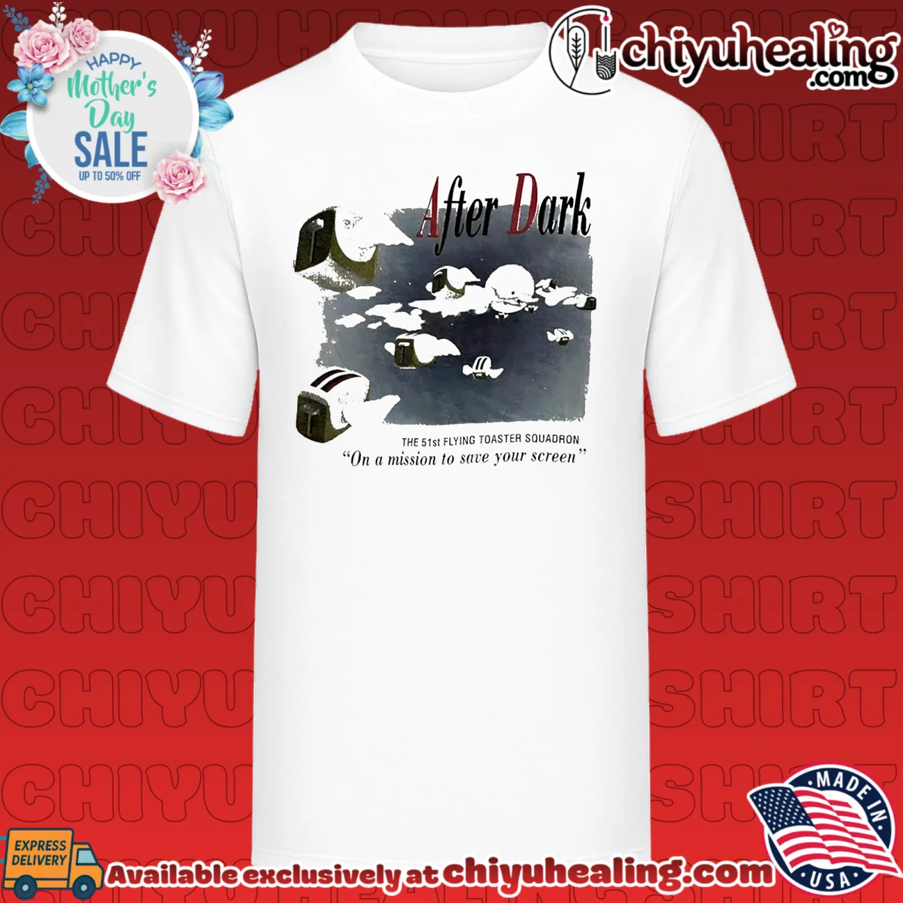 After Dark the 51st flying toaster squadron on a mission to save your screen shirt