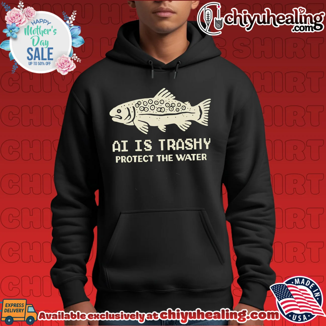 AI Is Trashy Protect The Water limited shirt & hoodie | Exclusive Fan Gear AI Is Trashy Protect The Water limited shirt & hoodie | Exclusive Fan Gear