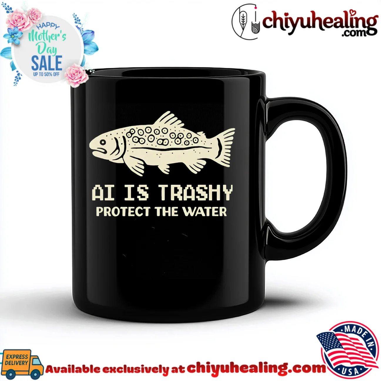 AI Is Trashy Protect The Water limited shirt & hoodie | Exclusive Fan Gear AI Is Trashy Protect The Water