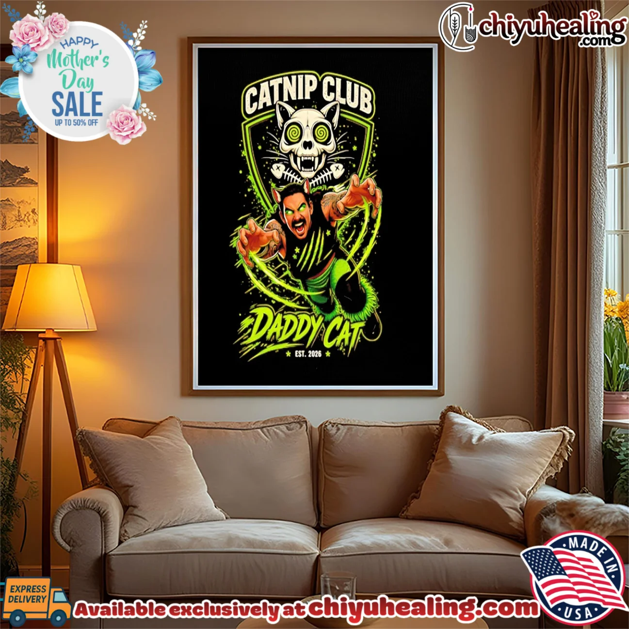 Aidan Donovan catnip club daddy cat wrestling shirt & hoodie Aidan Donovan catnip club daddy cat wrestling