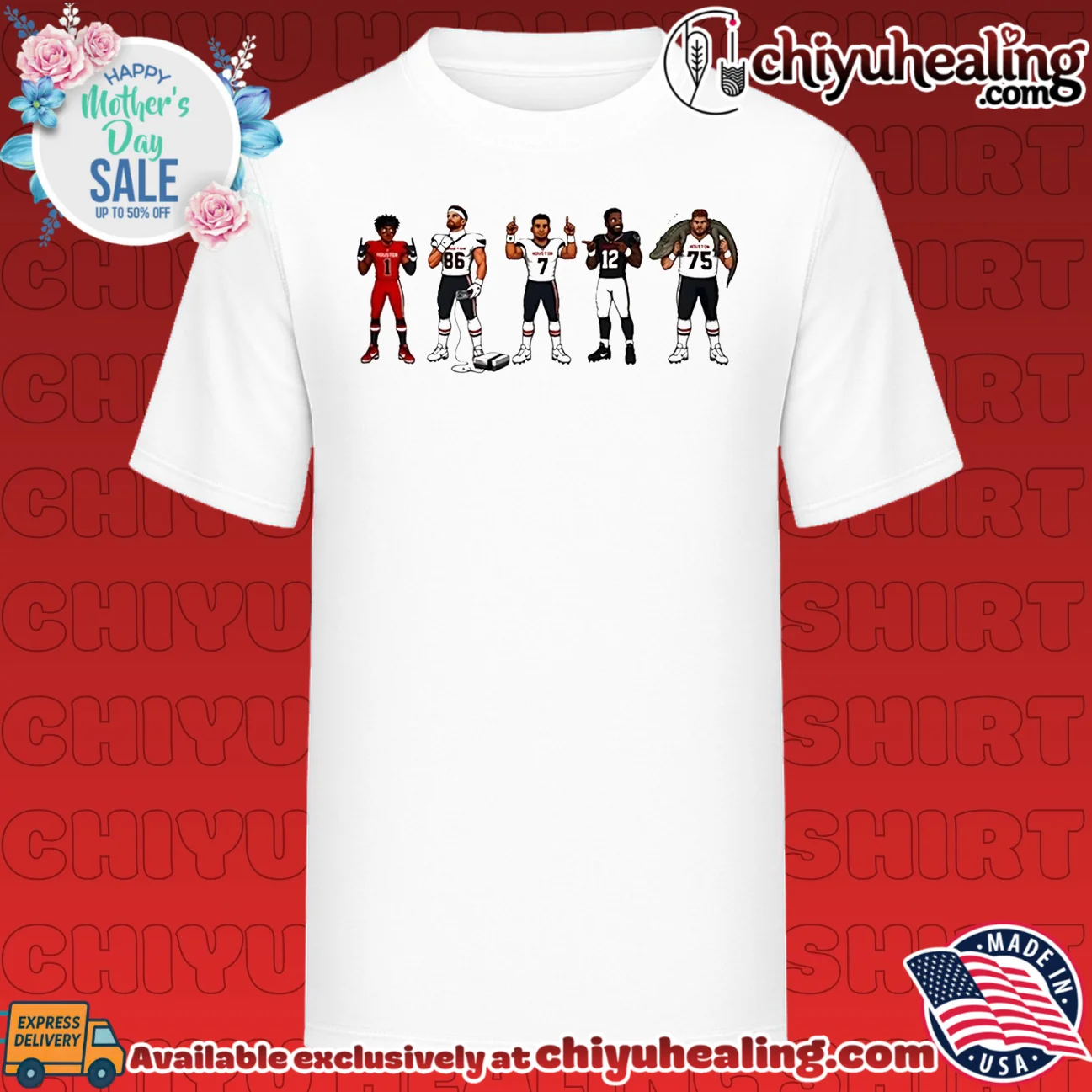 Air It Out Edition Houston Texans Players 8-bit games shirt & hoodie
