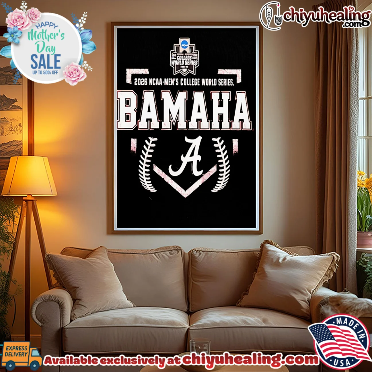 Alabama Crimson Tide Ohama Bound Bamaha MCWS 2026 shirt masterpiece shirt & hoodie - The Fan Collection Alabama Crimson Tide Ohama Bound Bamaha MCWS 2026 shirt
