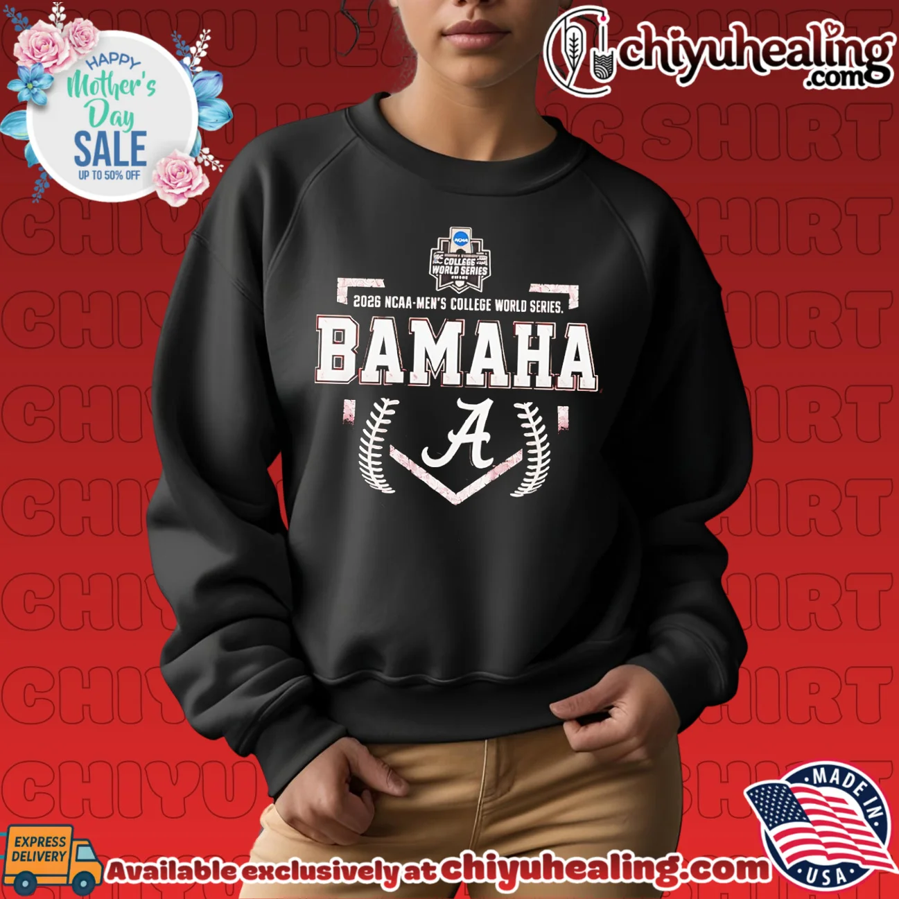 Alabama Crimson Tide Ohama Bound Bamaha MCWS 2026 shirt masterpiece shirt & hoodie - The Fan Collection Alabama Crimson Tide Ohama Bound Bamaha MCWS 2026 shirt
