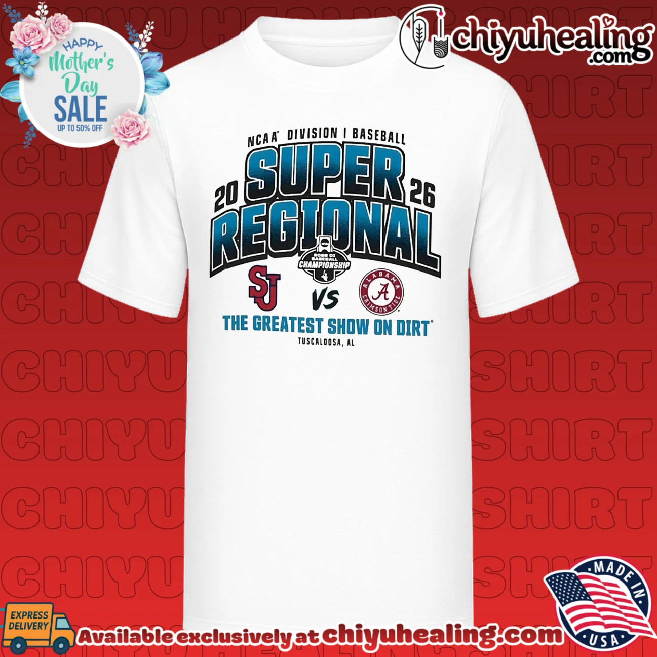 Alabama Crimson Tide vs St John's Red Storm 2026 NCAA Baseball Super Regional The Greatest Show on Dirt