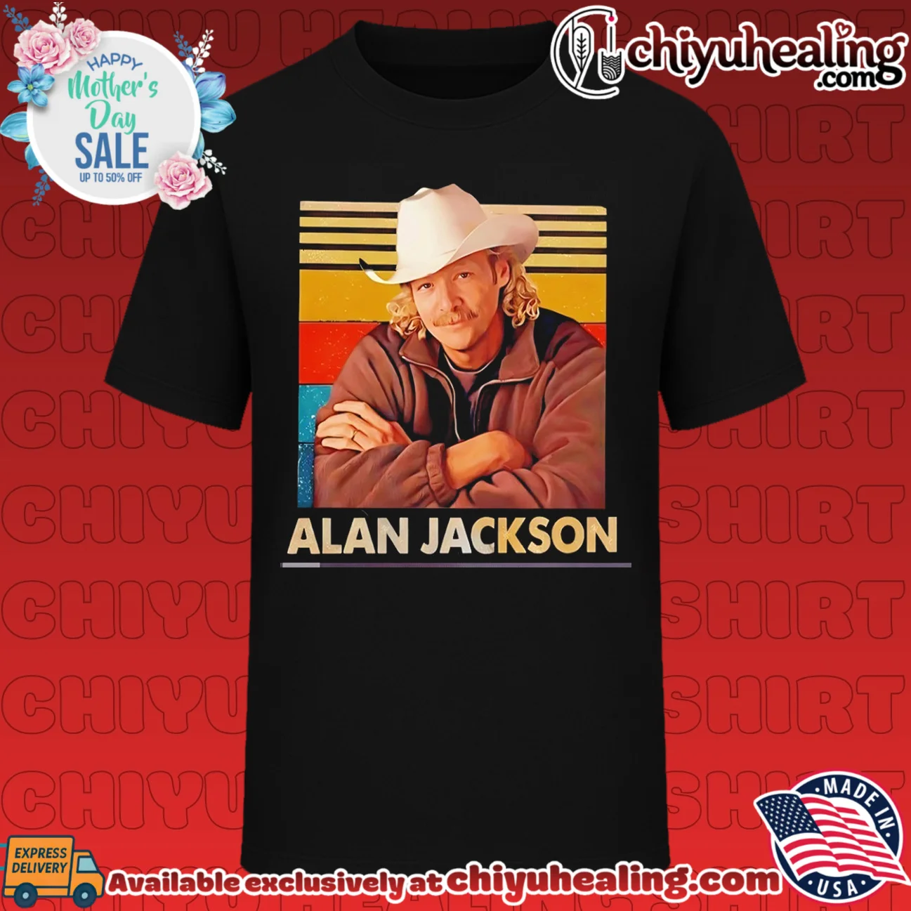 Alan Jackson graphic vintage shirt & hoodie
