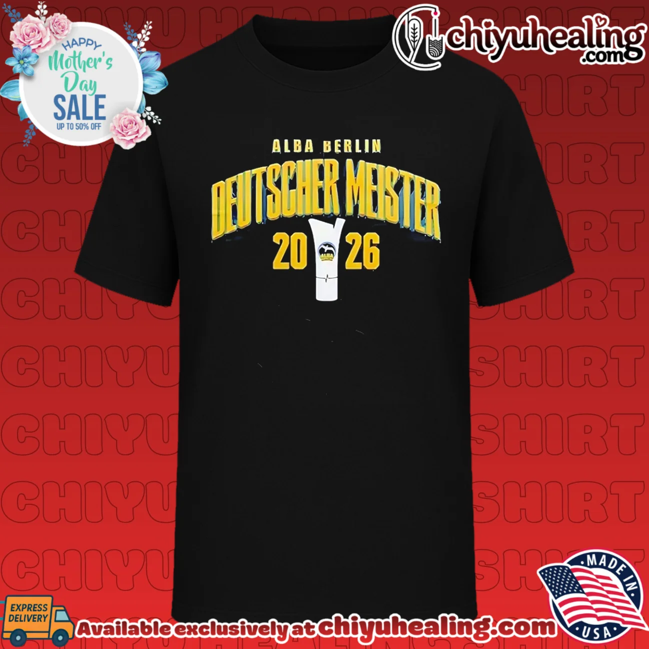 Alba Berlin 2026 BBL Champions shirt & hoodie