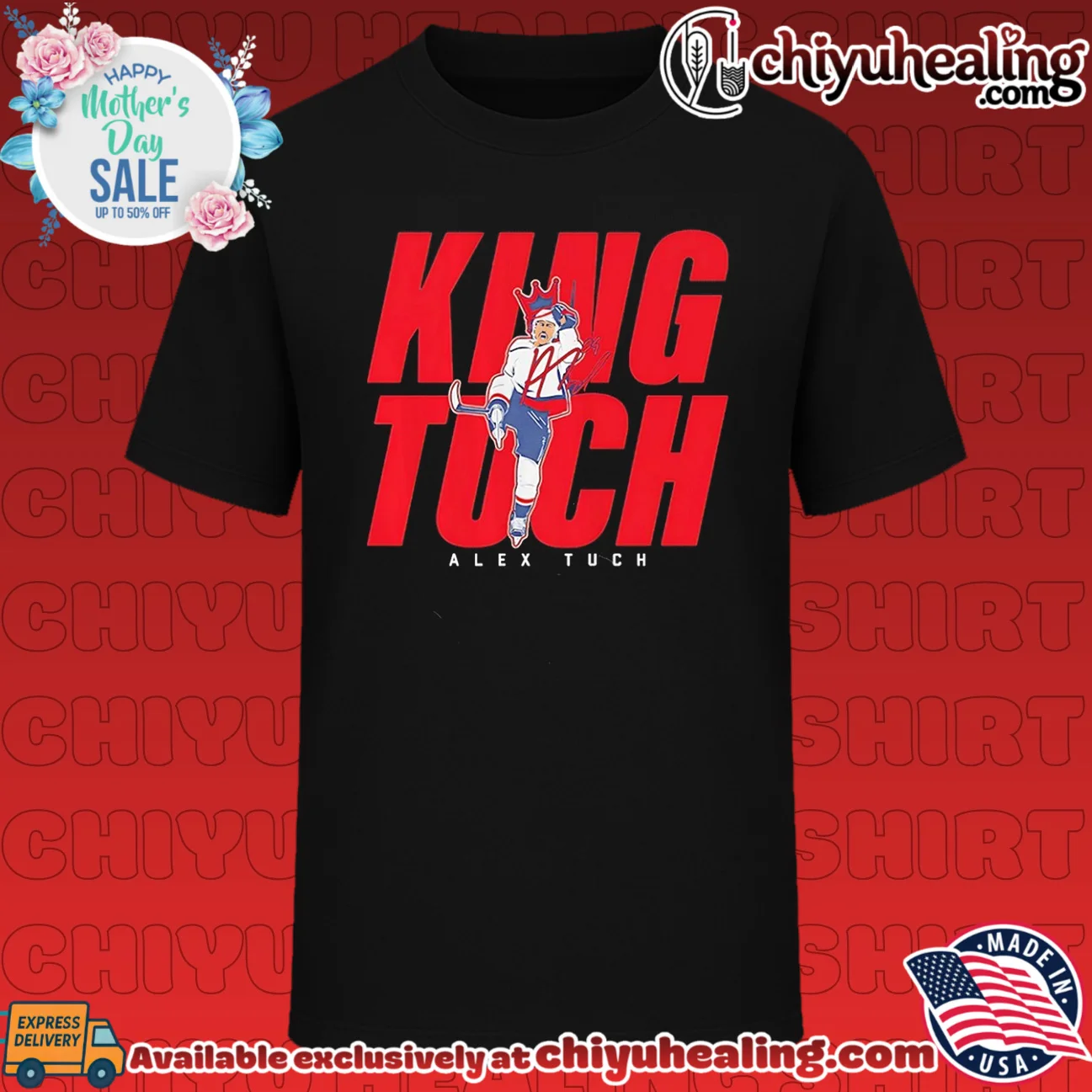 Alex Tuch King Tuch Buffalo Sabres NHL Hockey shirt & hoodie