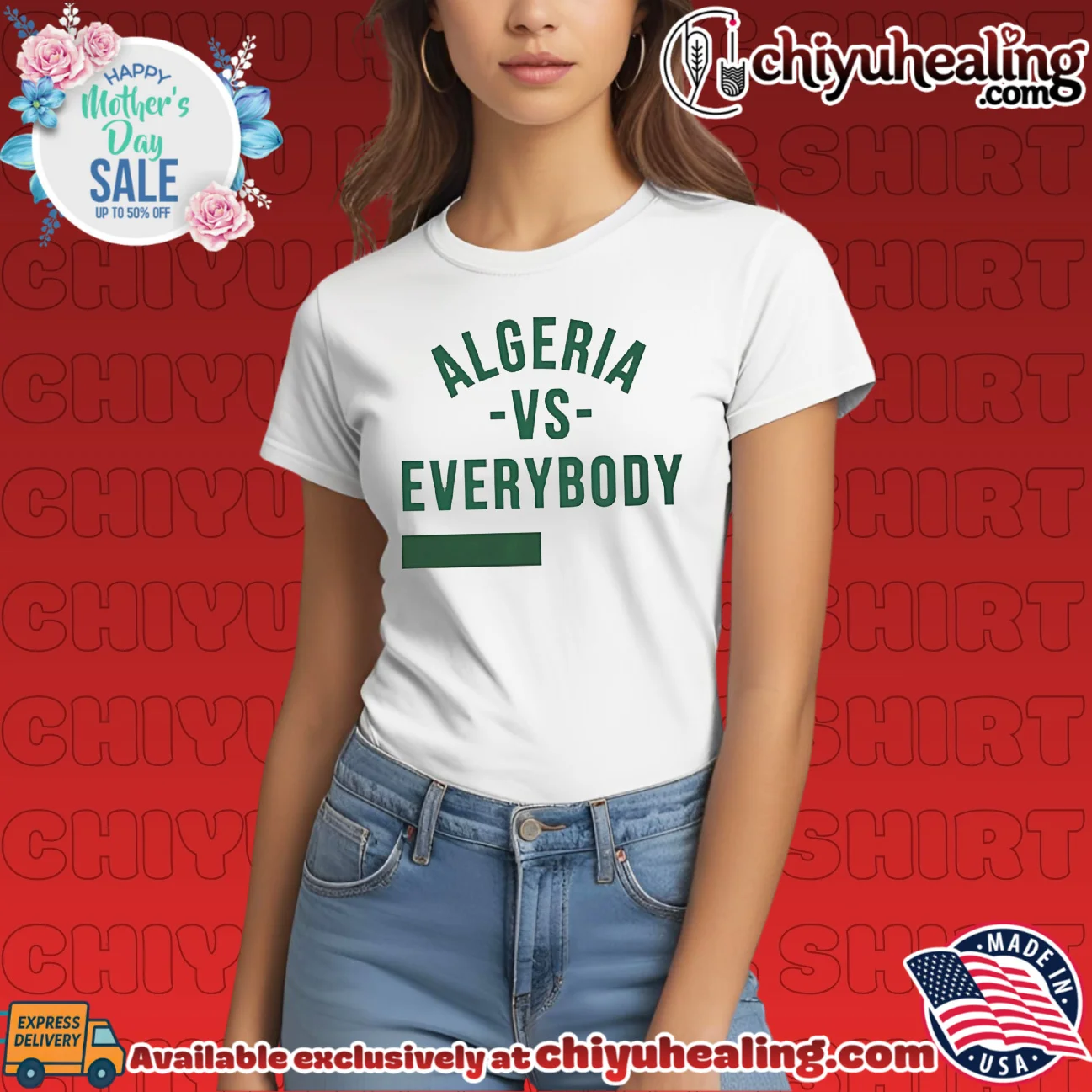 Algeria vs Everybody Algerian Pride Nationalism shirt & hoodie Algeria vs Everybody Algerian Pride Nationalism