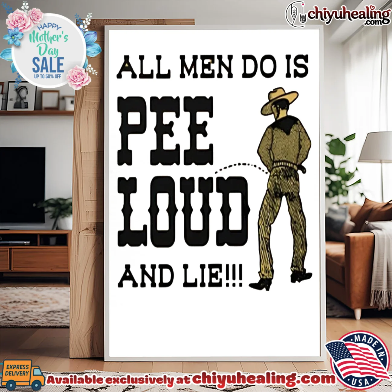 All Men Do Is Pee Loud And Lie Shirt statement shirt & hoodie | Aesthetic Apparel All Men Do Is Pee Loud And Lie Shirt