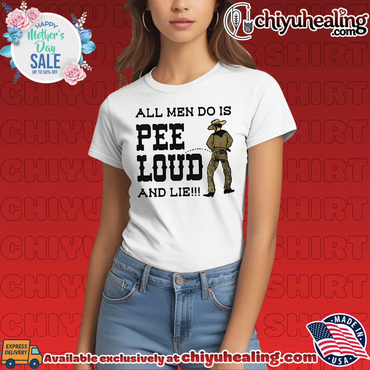 All Men Do Is Pee Loud And Lie Shirt statement shirt & hoodie | Aesthetic Apparel All Men Do Is Pee Loud And Lie Shirt
