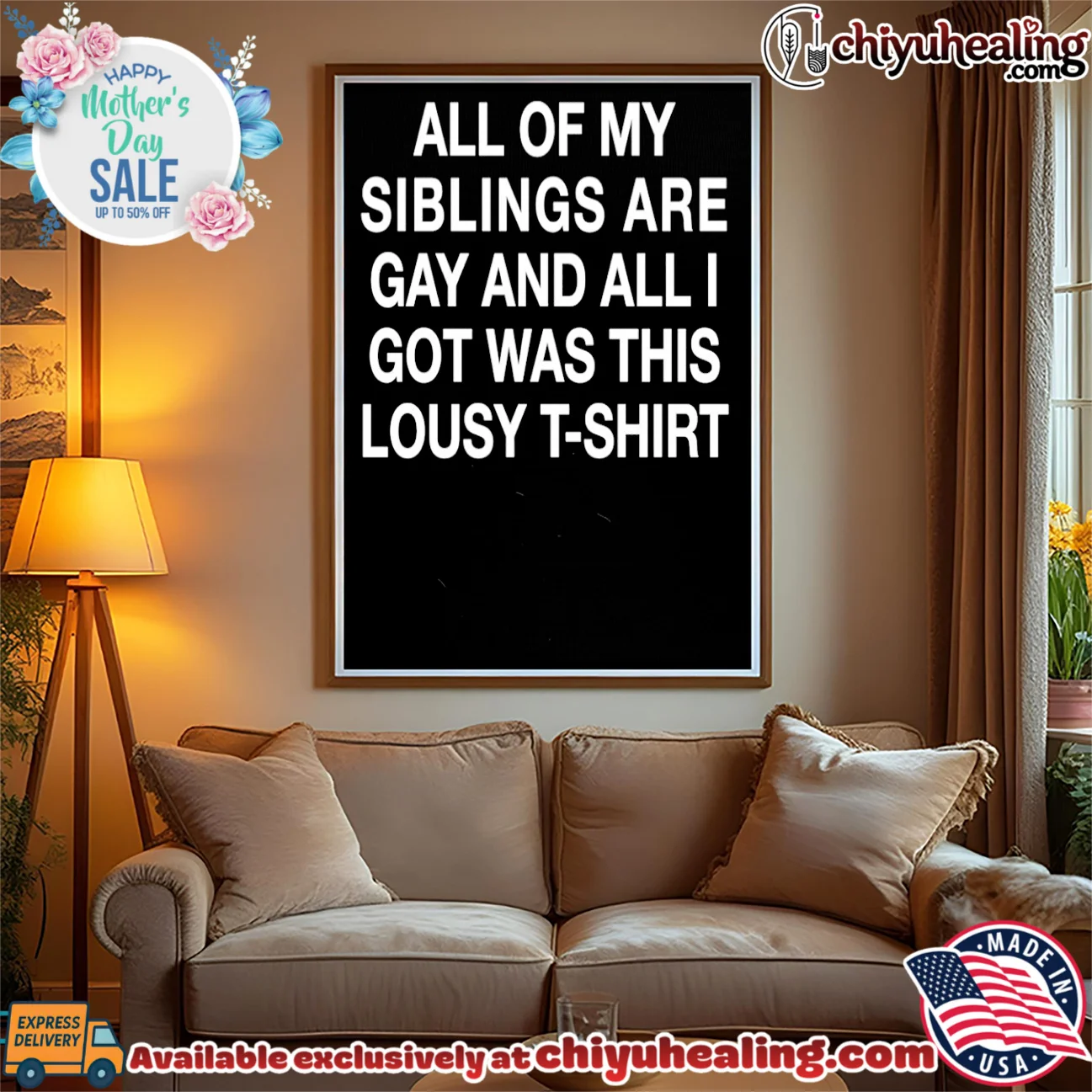 All of my siblings are gay and all I got was this lousy masterpiece shirt & hoodie | Limited Stock Edition All of my siblings are gay and all I got was this lousy