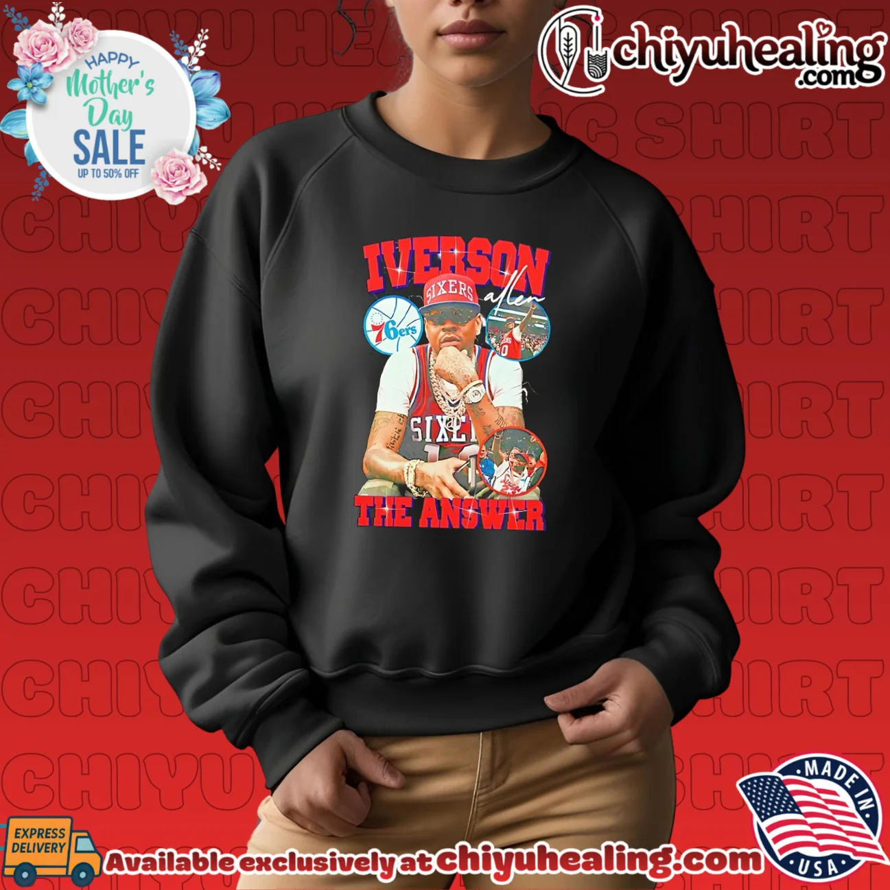 Allen Iverson the answer vintage elite shirt & hoodie | Aesthetic Apparel Allen Iverson the answer vintage